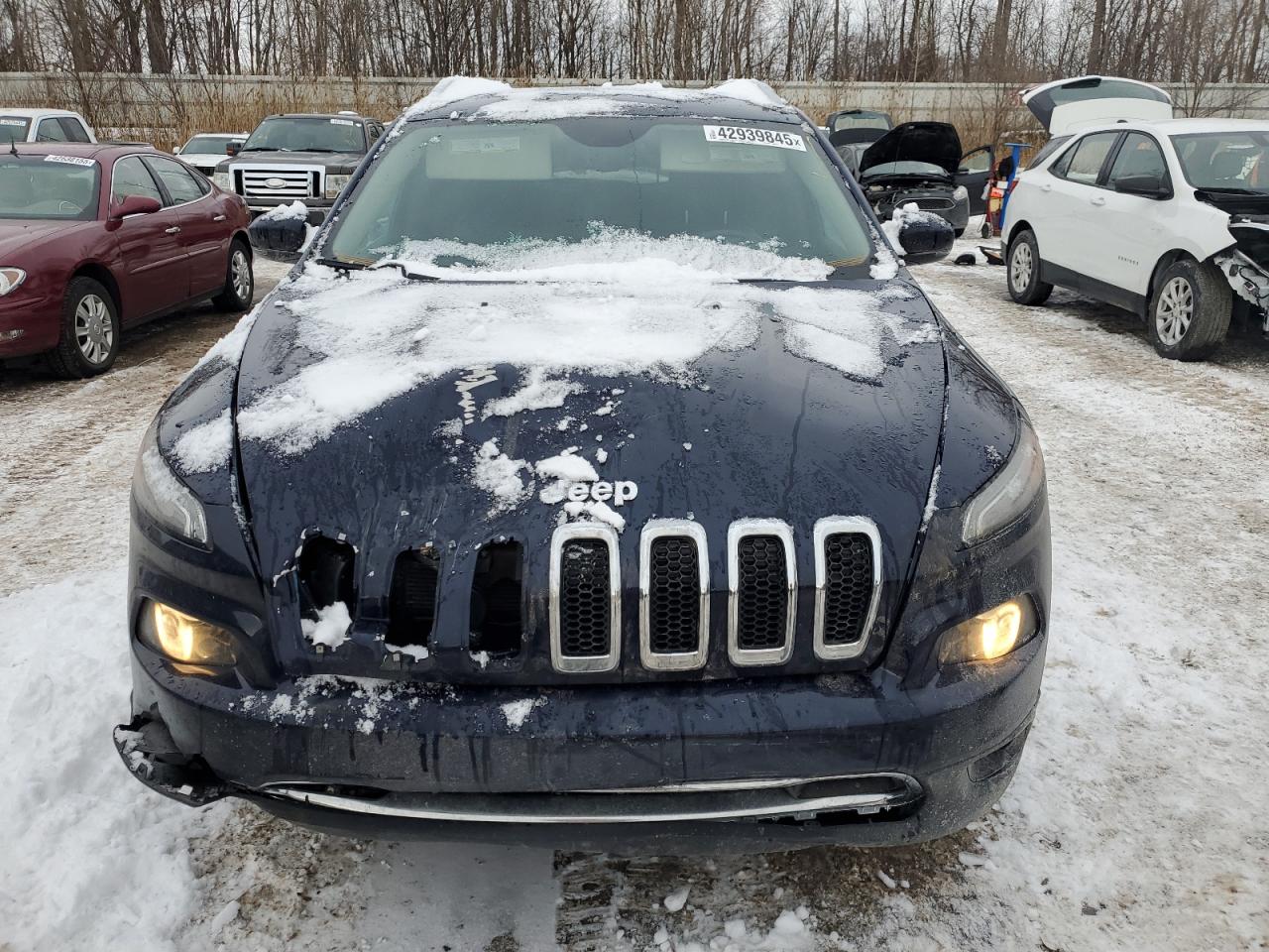 2016 Jeep Grand Cherokee VIN 1C4PJMDS0GW340514 Copart auction photo, front end damage thumbnail 5
