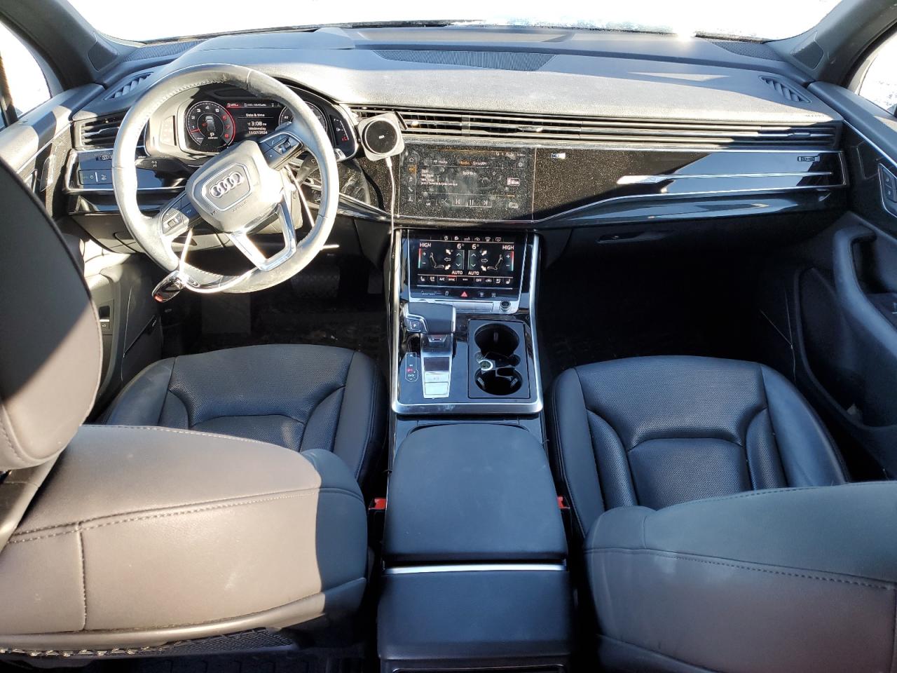 2020 Audi Q7 VIN WA1VXAF74LD004037 Copart auction photo, side damage thumbnail 8