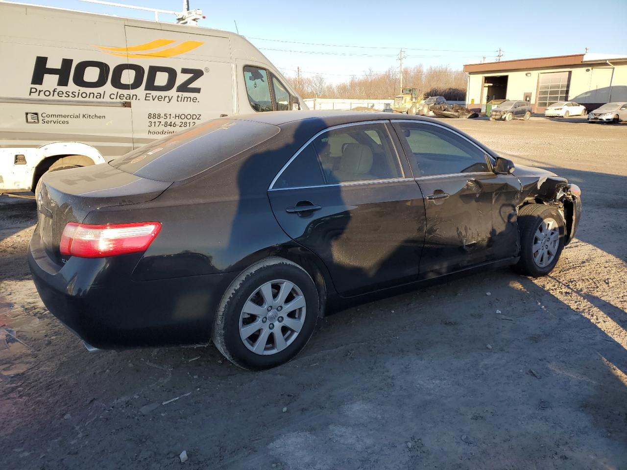 2009 Toyota Camry VIN 4T1BK46K09U083109 Copart auction photo, side / front end damage thumbnail 3