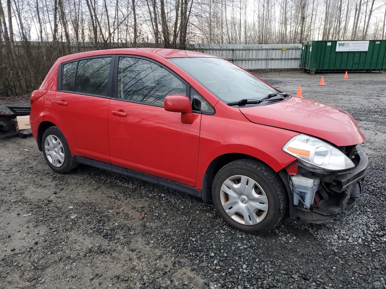 2010 Nissan Versa VIN 3N1BC1CP4AL375508 Copart auction photo, front end damage thumbnail 4
