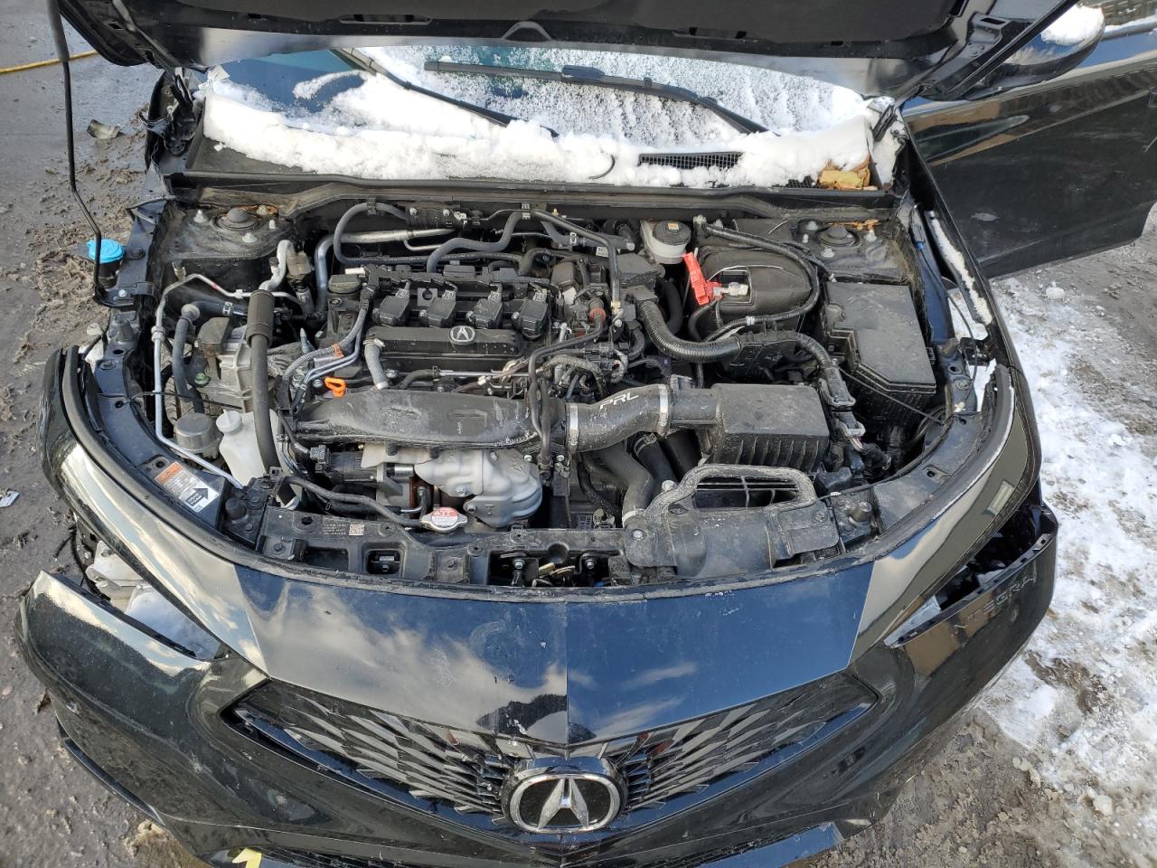 2024 Acura Integra VIN 19UDE4H36RA013112 Copart auction photo, front end / side damage thumbnail 11