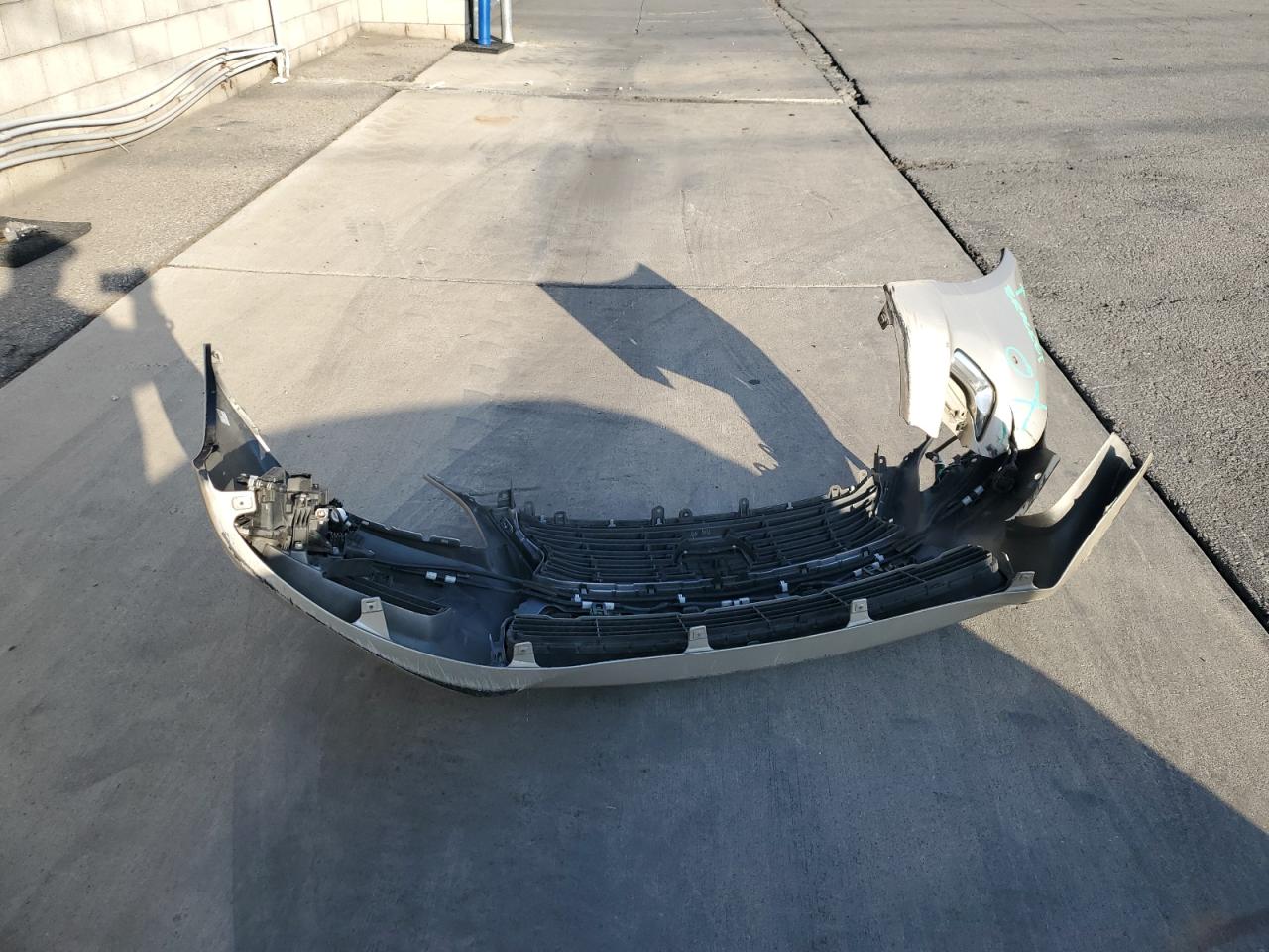 2013 Lexus LS VIN JTHBL5EF5D5119387 Copart auction photo, front end / side damage thumbnail 12