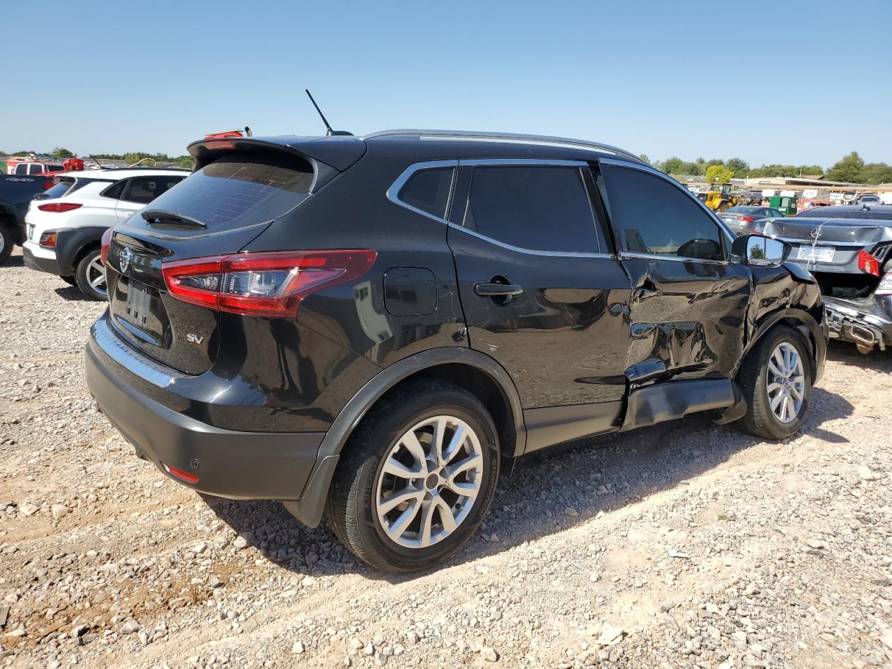 2020 Nissan Rogue VIN JN1BJ1CV4LW552656 Copart auction photo, front end / side damage thumbnail 3