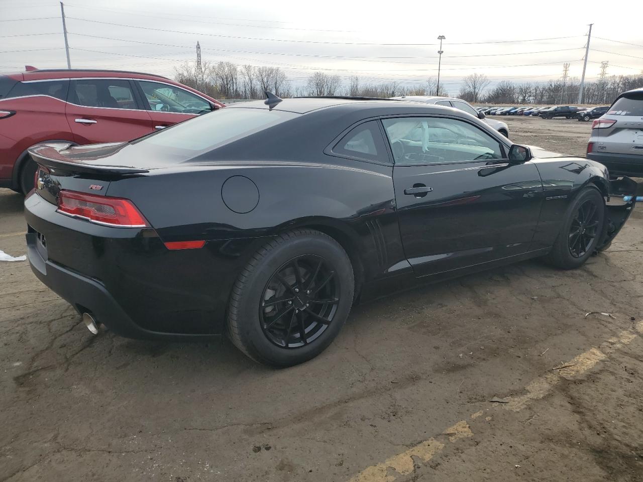 2015 Chevrolet Camaro VIN 2G1FE1E31F9299736 Copart auction photo, front end damage thumbnail 3