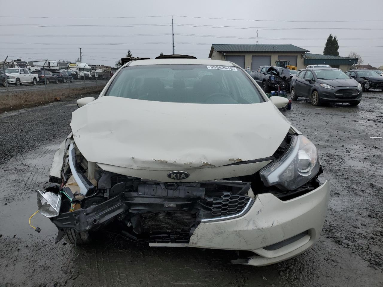 2015 KIA Forte VIN KNAFK4A65F5367029 Copart auction photo, front end damage thumbnail 5