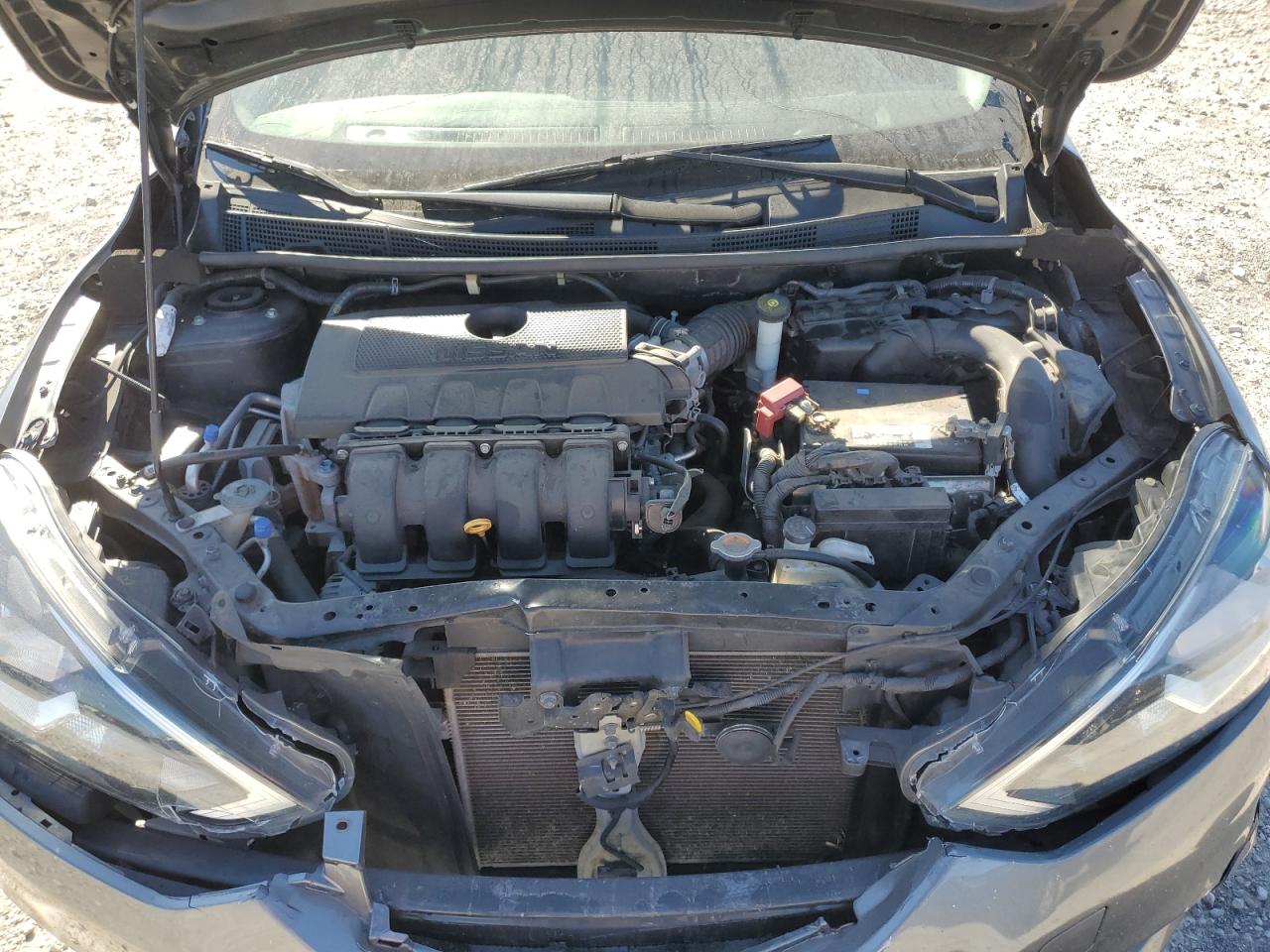 2019 Nissan Sentra VIN 3N1AB7AP8KL620610 Copart auction photo, front end damage thumbnail 13