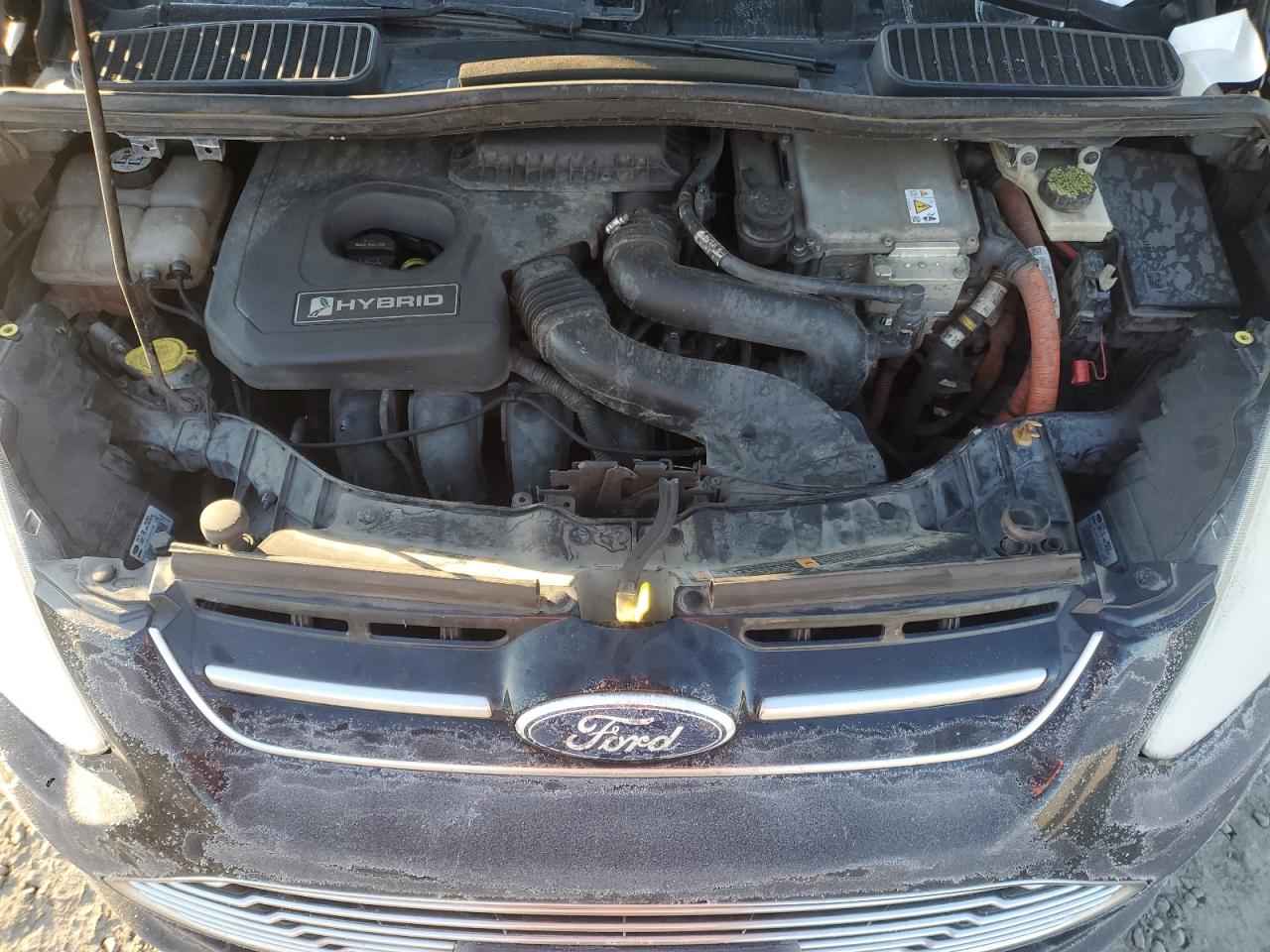 2013 Ford C-MAX VIN 1FADP5AU0DL504702 Copart auction photo, front end damage thumbnail 13