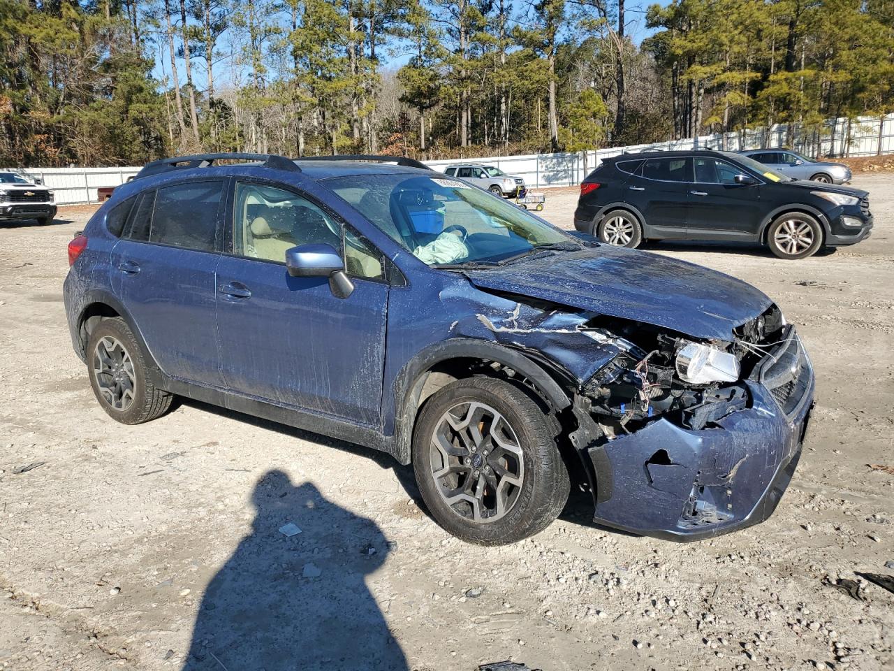 2016 Subaru XV VIN JF2GPABC7G8219820 Copart auction photo, front end damage thumbnail 4
