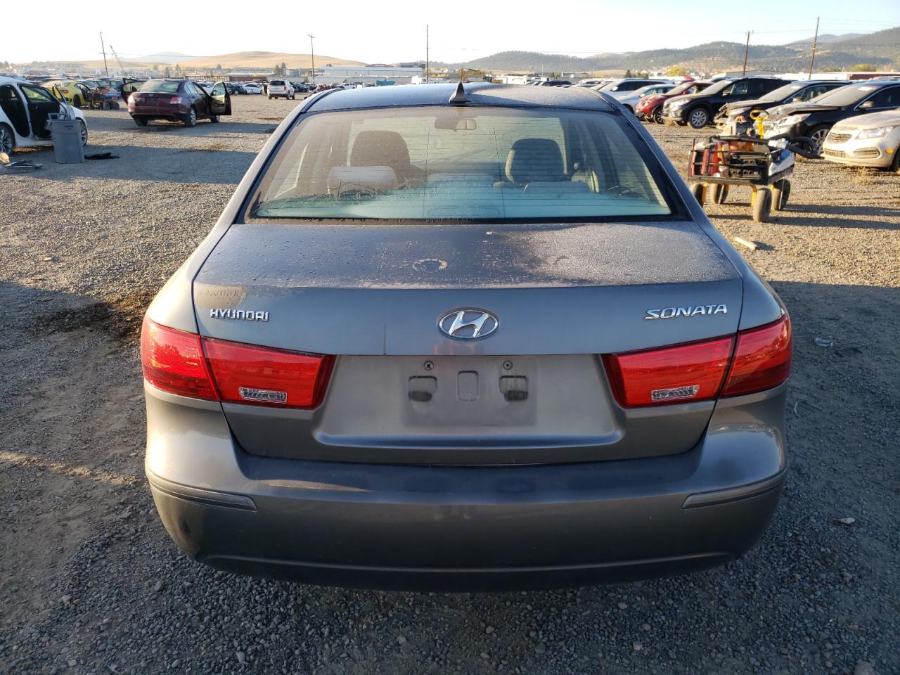 2010 Hyundai Sonata VIN 5NPET4AC7AH606669 Copart auction photo, front end damage thumbnail 6