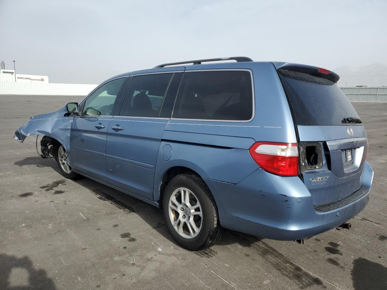2006 Honda Odyssey VIN 5FNRL38876B078828 Copart auction photo, front end / side damage thumbnail 2