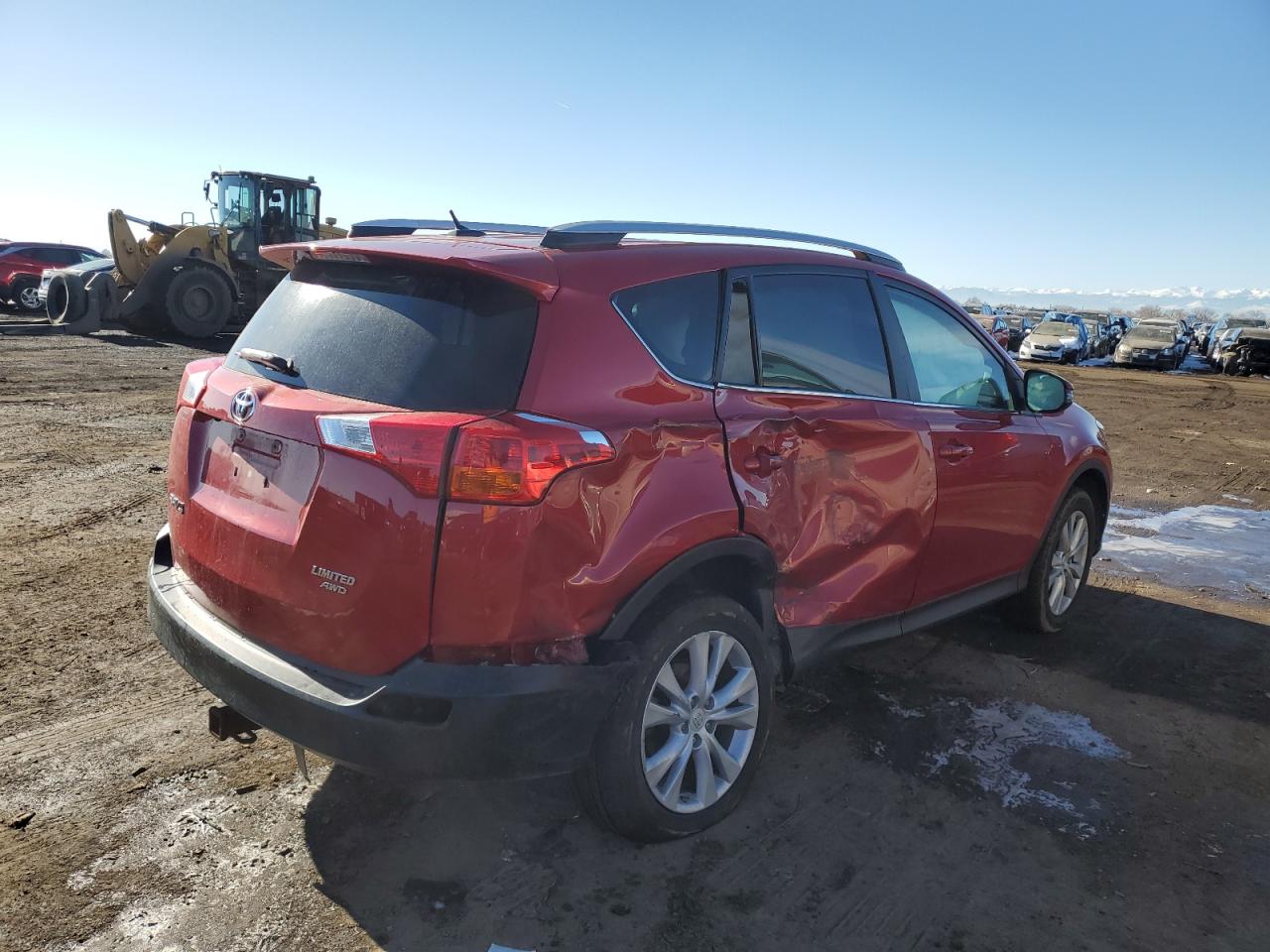 2015 Toyota RAV 4 VIN 2T3DFREVXFW240203 Copart auction photo, side damage thumbnail 3