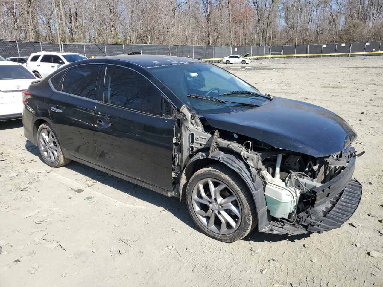2015 Nissan Sentra VIN 3N1AB7AP9FY286600 Copart auction photo, front end damage thumbnail 4