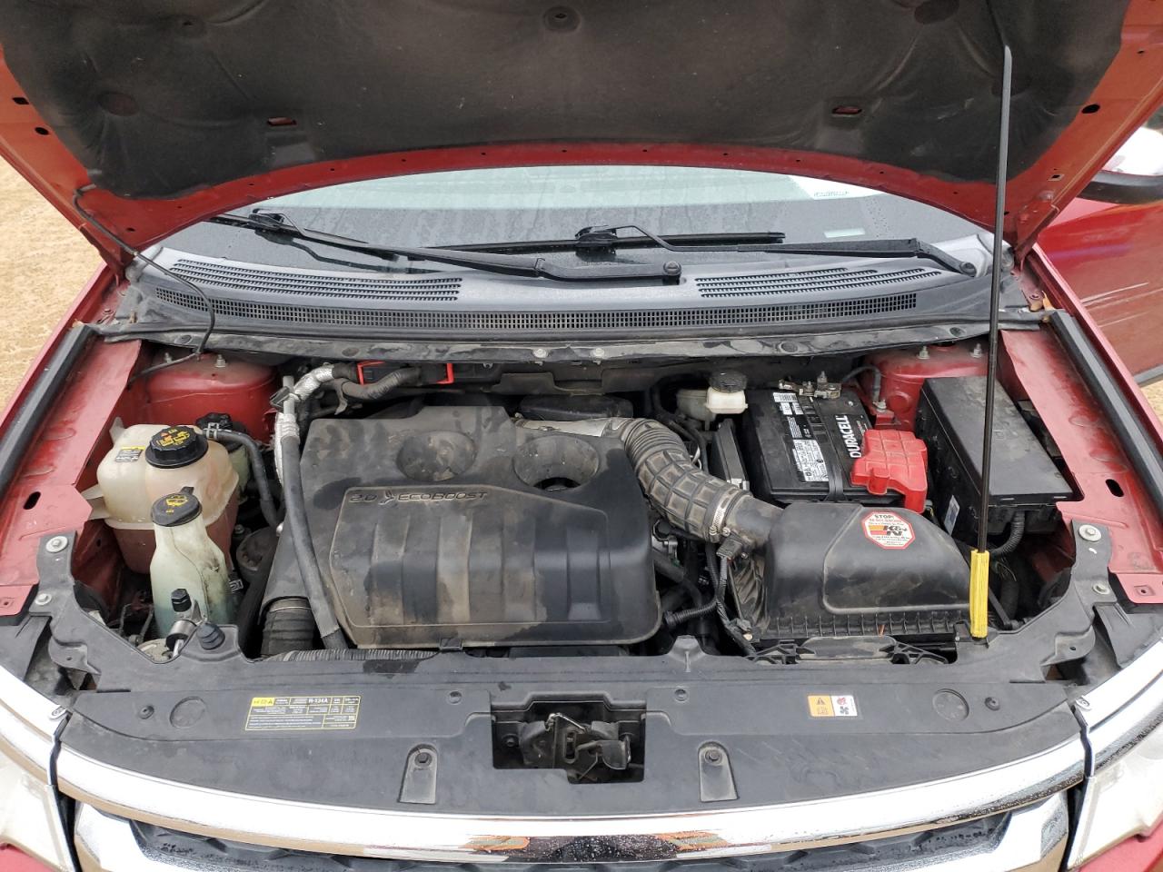 2012 Ford Edge VIN 2FMDK3K96CBA90794 Copart auction photo, rear end / side damage thumbnail 12