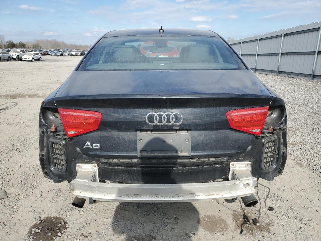 2013 Audi A8 VIN WAUAGAFD3DN001326 Copart auction photo, all over damage thumbnail 6