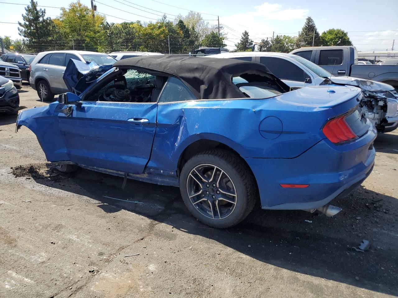 2018 Ford Mustang VIN 1FATP8UH9J5142851 Copart auction photo, all over damage thumbnail 2