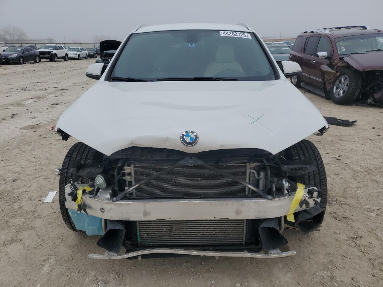 2017 BMW X1 VIN WBXHU7C31H5H36102 Copart auction photo, front end / minor dent/scratches damage thumbnail 5