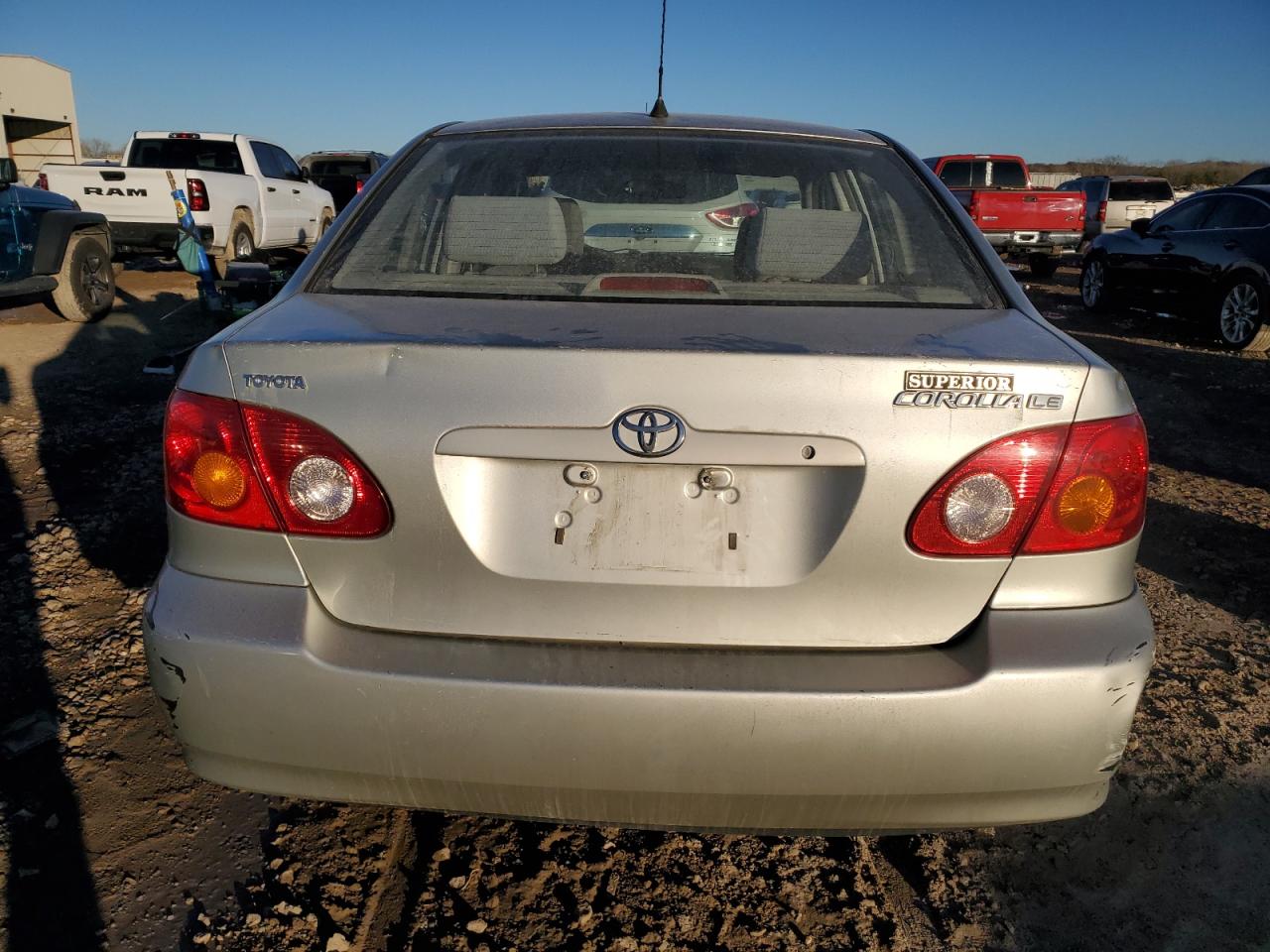 2003 Toyota Corolla VIN JTDBR32E230045776 Copart auction photo, normal wear / front end damage thumbnail 6
