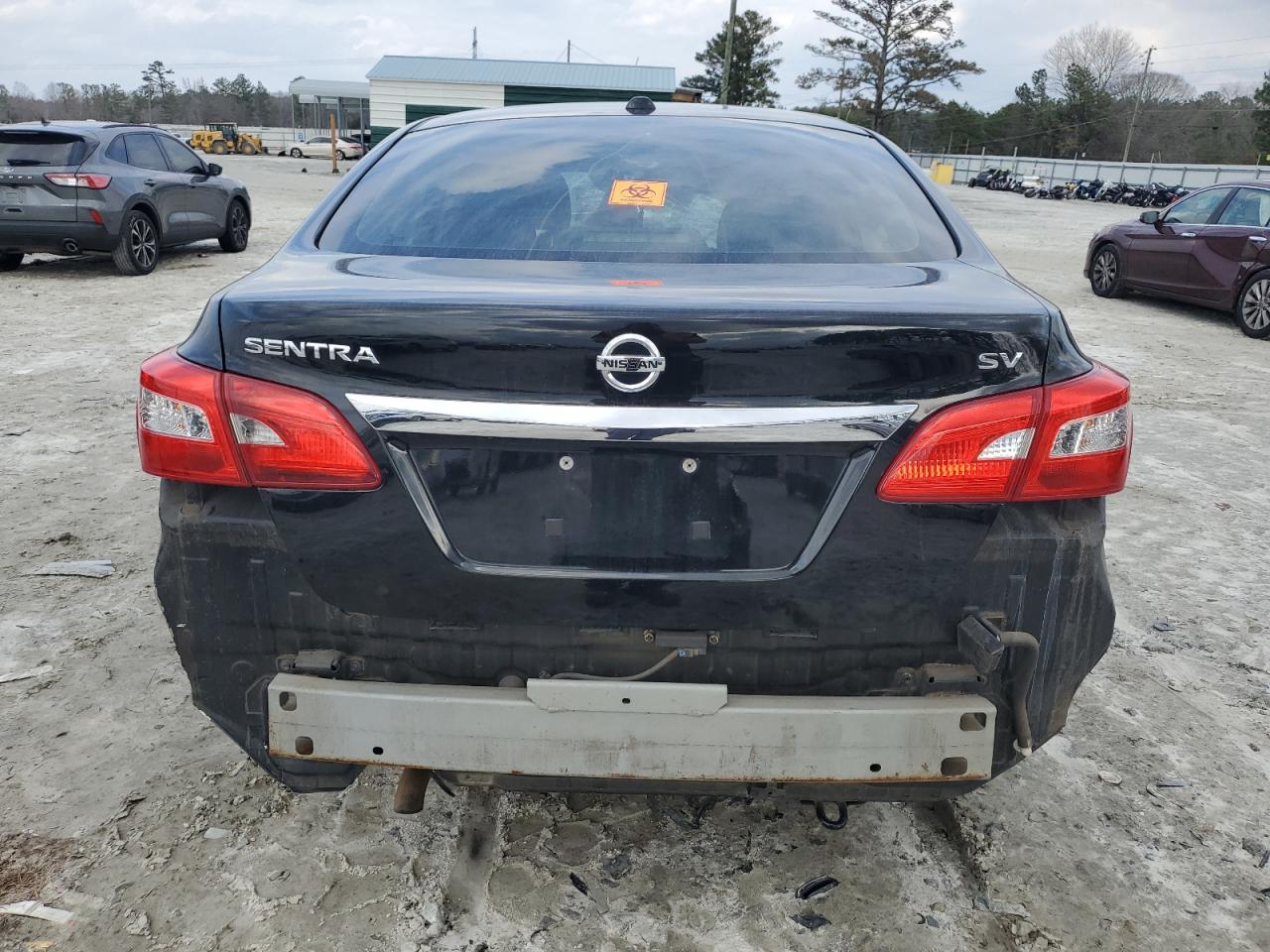 2016 Nissan Sentra VIN 3N1AB7AP3GL649262 Copart auction photo, rollover damage thumbnail 6