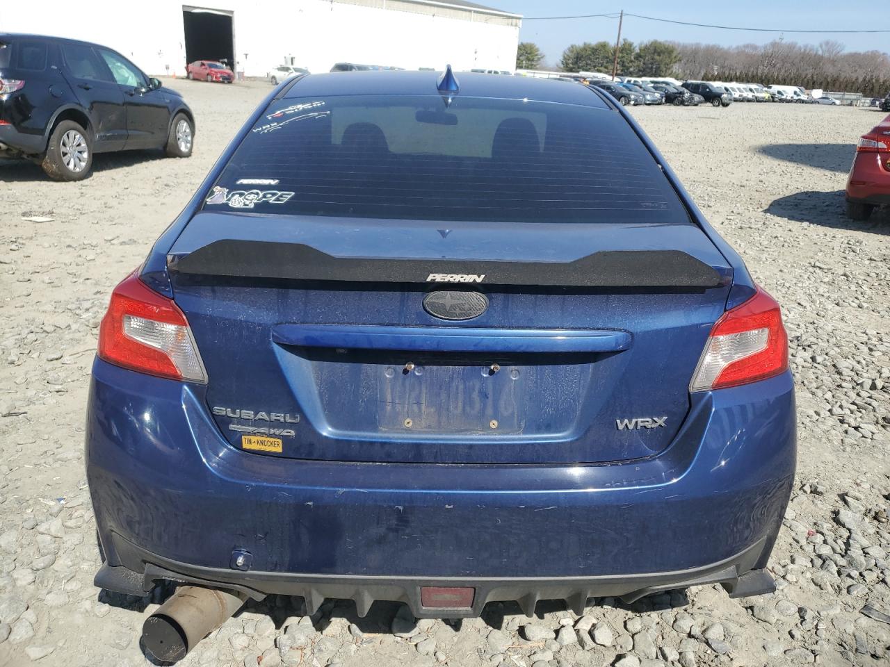 2015 Subaru WRX VIN JF1VA1G62F9807987 Copart auction photo, front end / side damage thumbnail 6