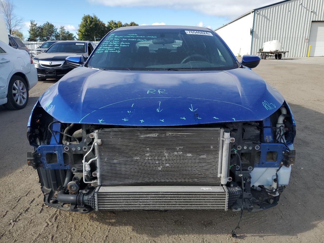 2017 Honda Civic VIN SHHFK7H23HU300758 Copart auction photo, front end damage thumbnail 5