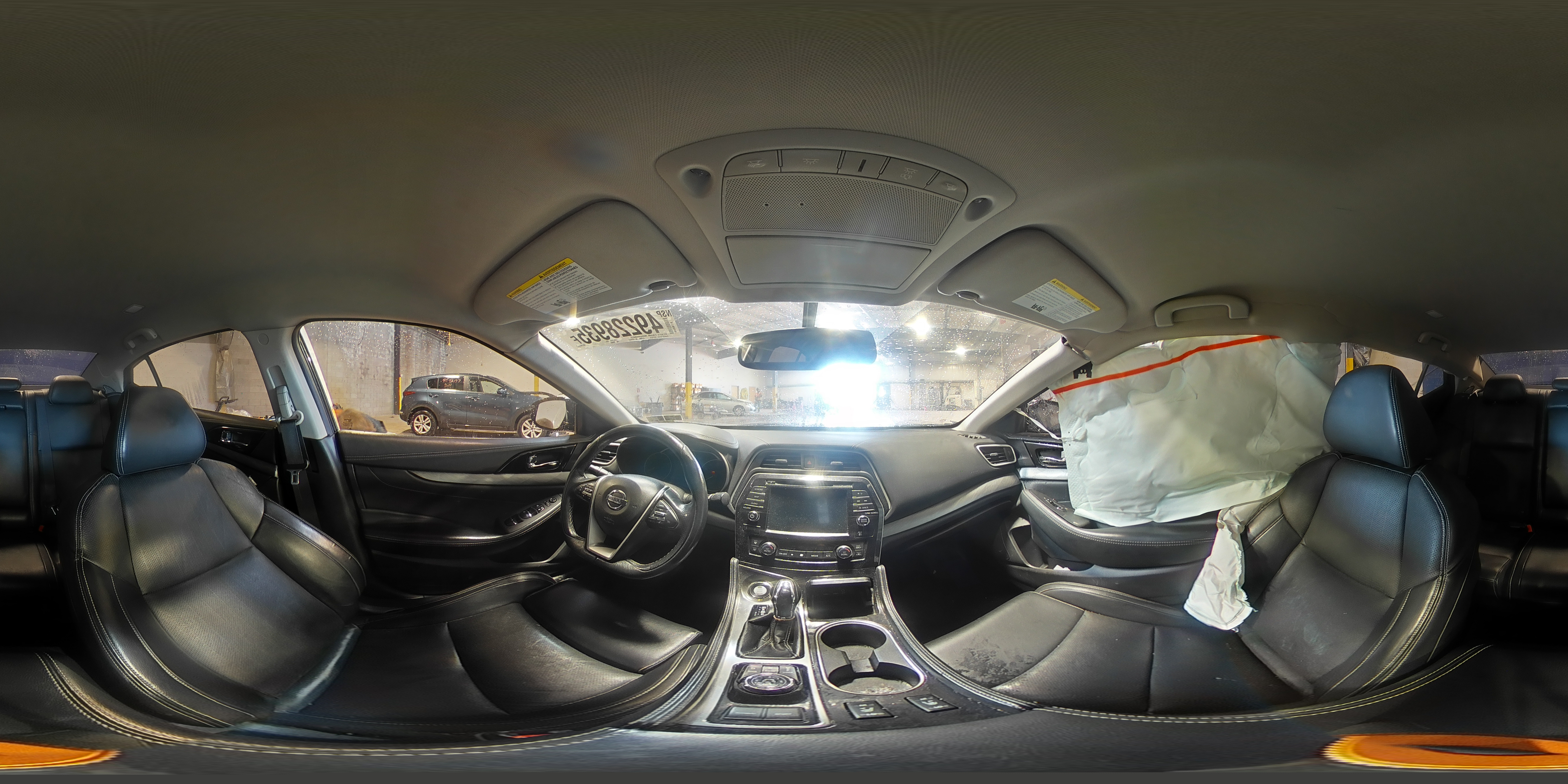 2017 Nissan Maxima VIN 1N4AA6AP3HC399468 Copart auction photo, side / rear end damage thumbnail 14