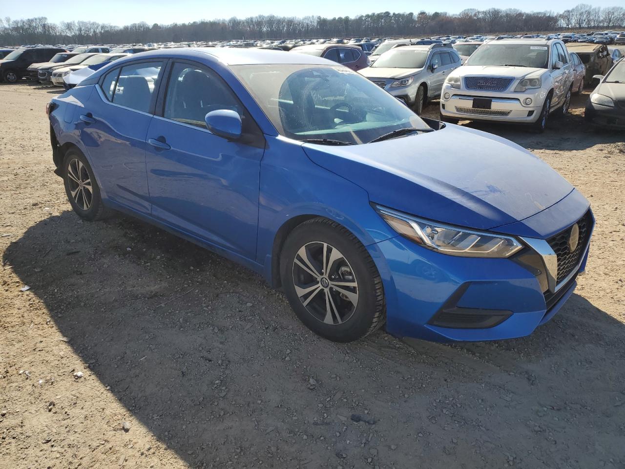 2020 Nissan Sentra VIN 3N1AB8CV5LY289703 Copart auction photo, rear end damage thumbnail 4