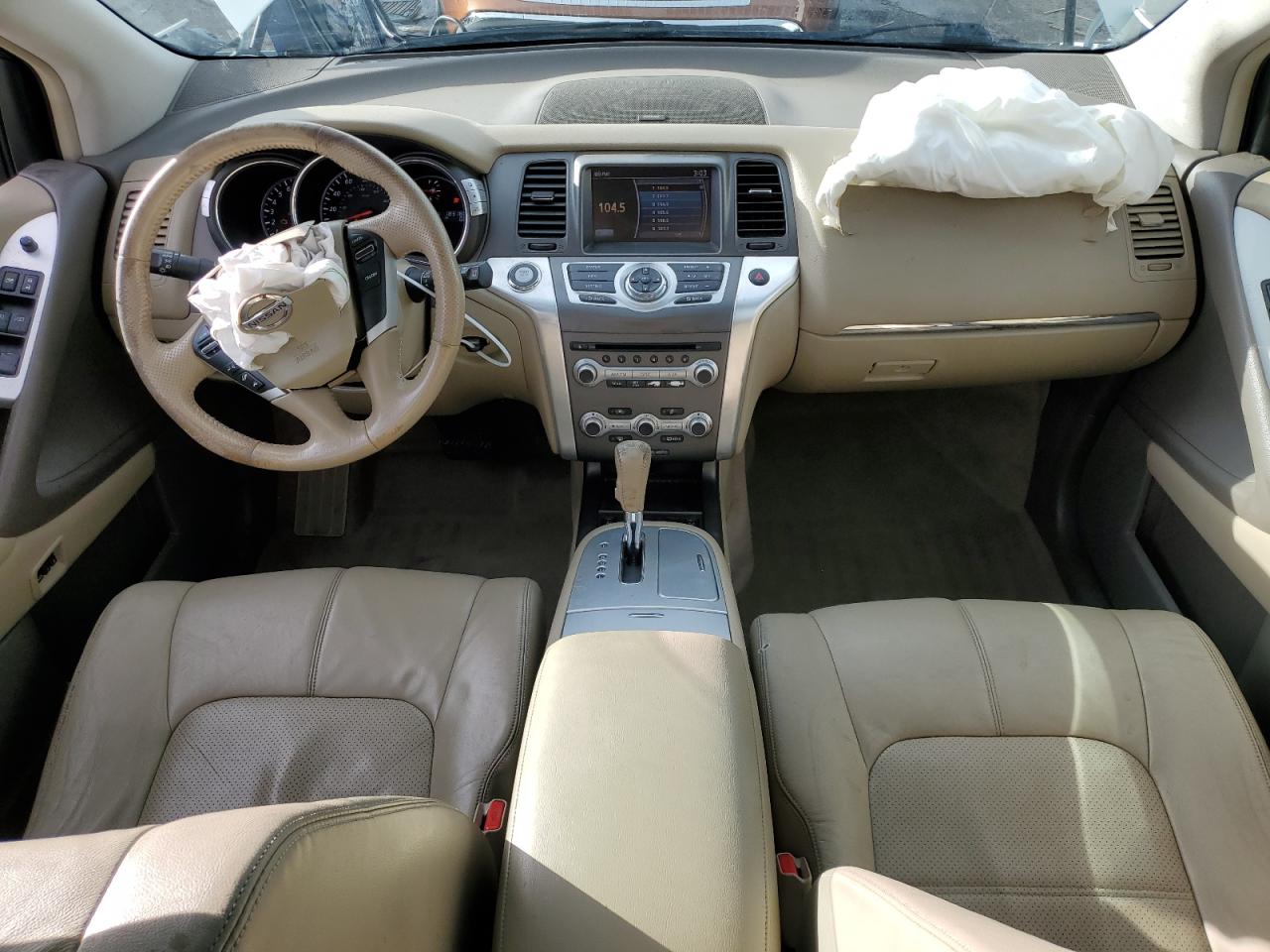 2011 Nissan Murano VIN JN8AZ1MW7BW169483 Copart auction photo, front end damage thumbnail 8