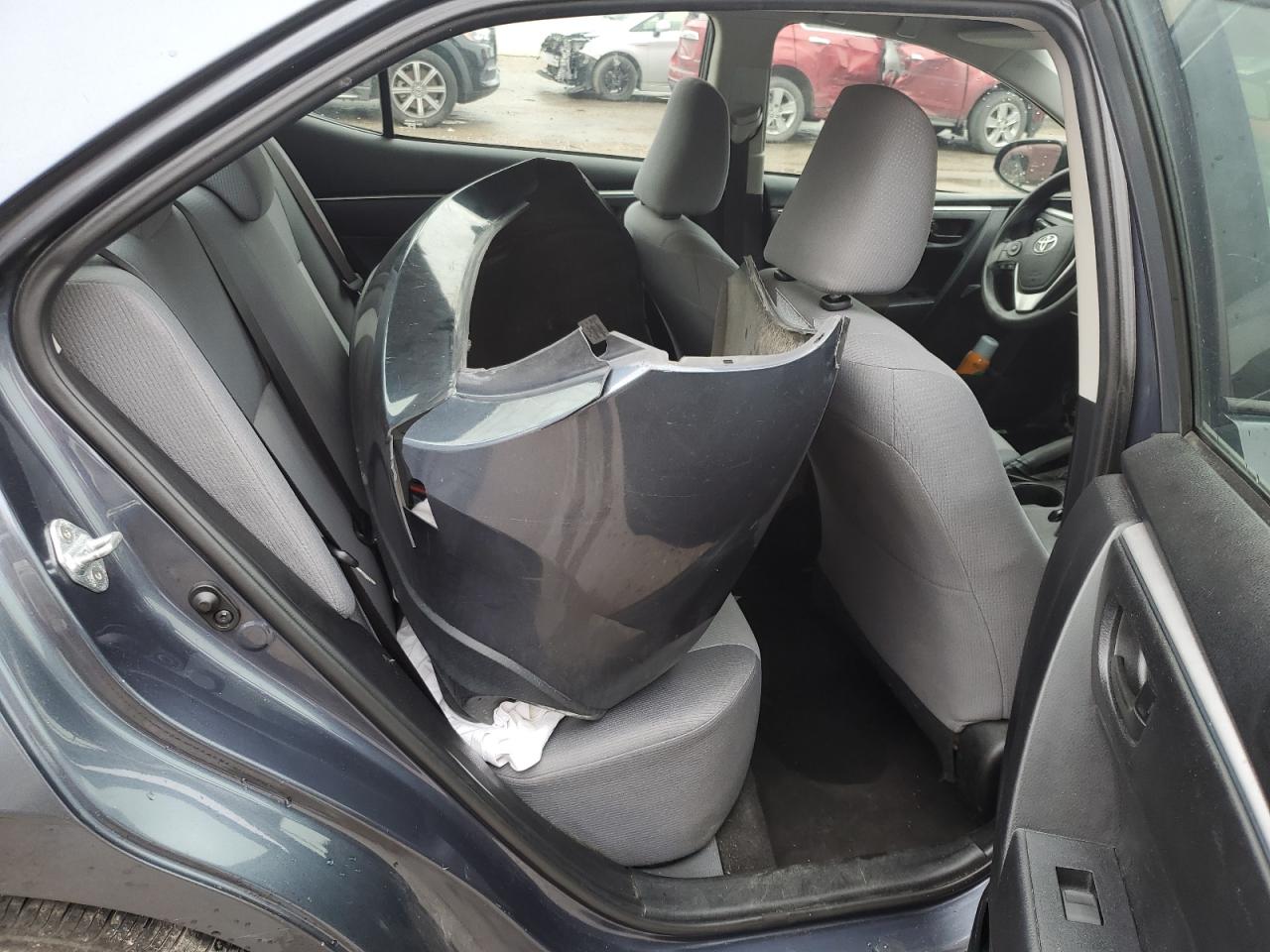 2016 Toyota Corolla VIN 5YFBURHE9GP458783 Copart auction photo, front end / rear end damage thumbnail 10