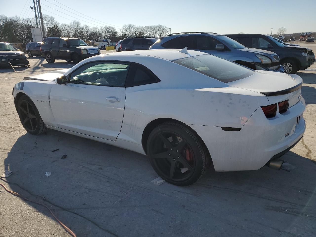 2013 Chevrolet Camaro VIN 2G1FT1EW4D9231587 Copart auction photo, front end damage thumbnail 2