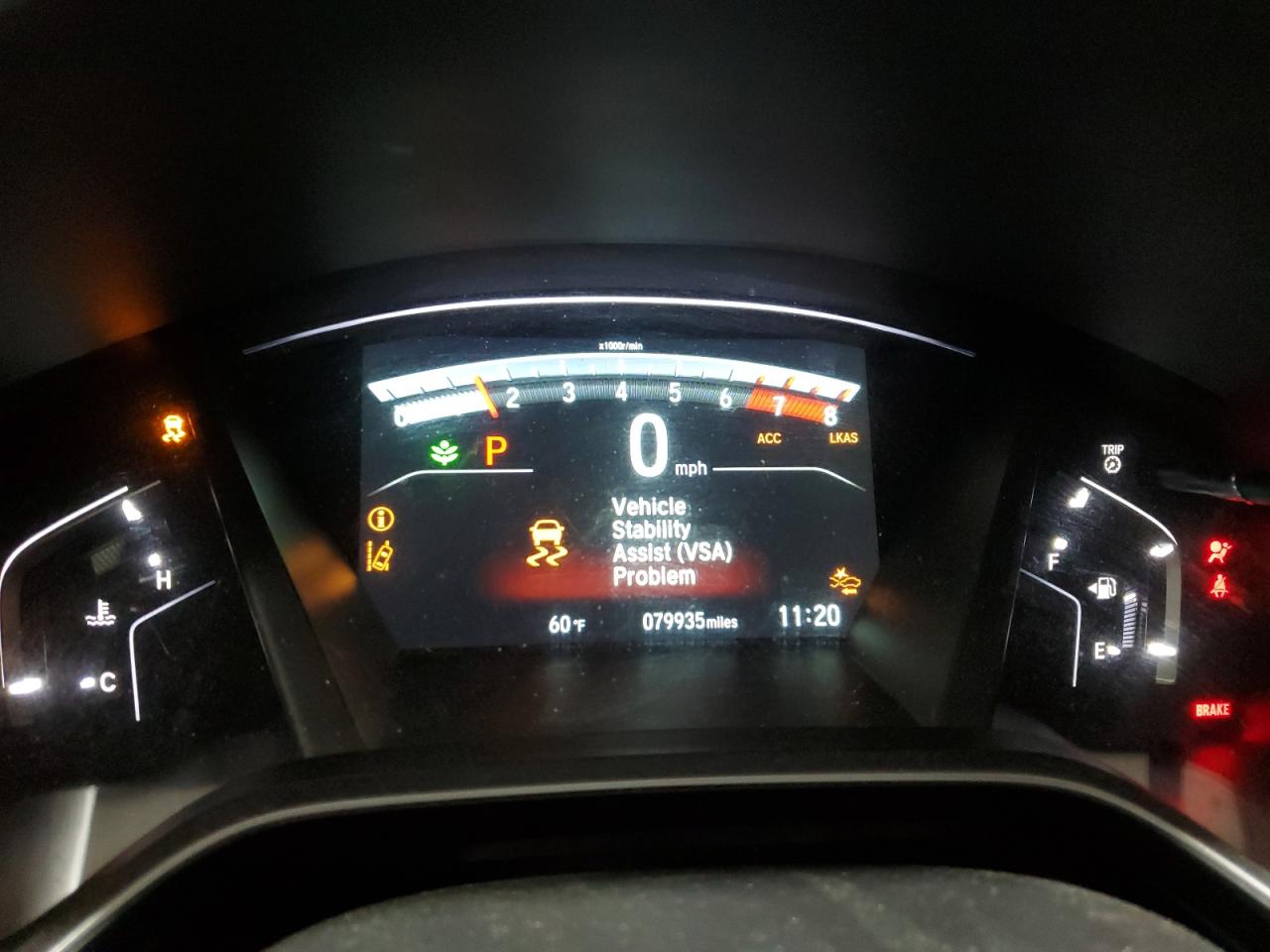 2017 Honda CR-V VIN 2HKRW2H55HH647946 Copart auction photo, front end damage thumbnail 9
