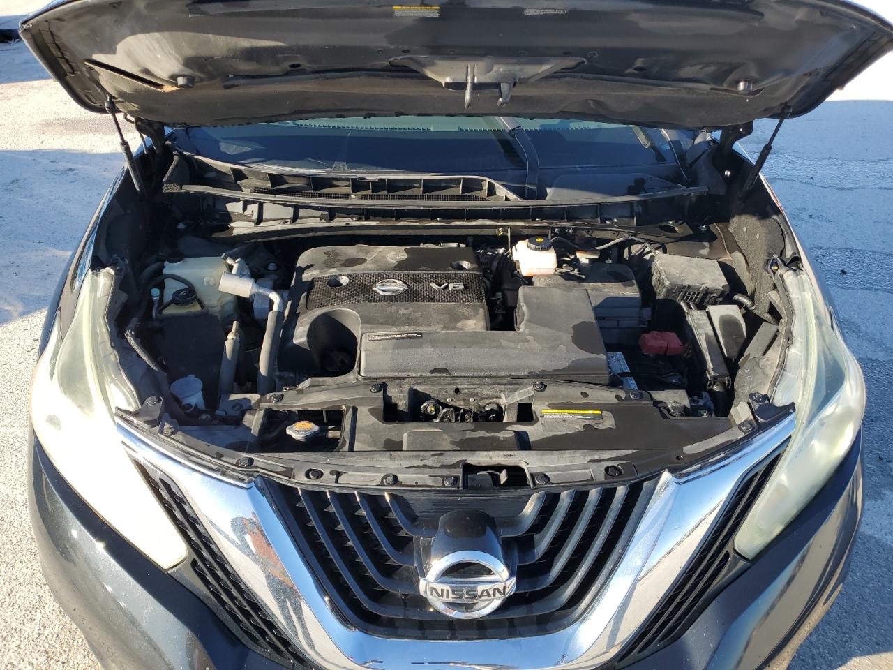 2015 Nissan Murano VIN 5N1AZ2MG6FN281841 Copart auction photo, side / minor dent/scratches damage thumbnail 12