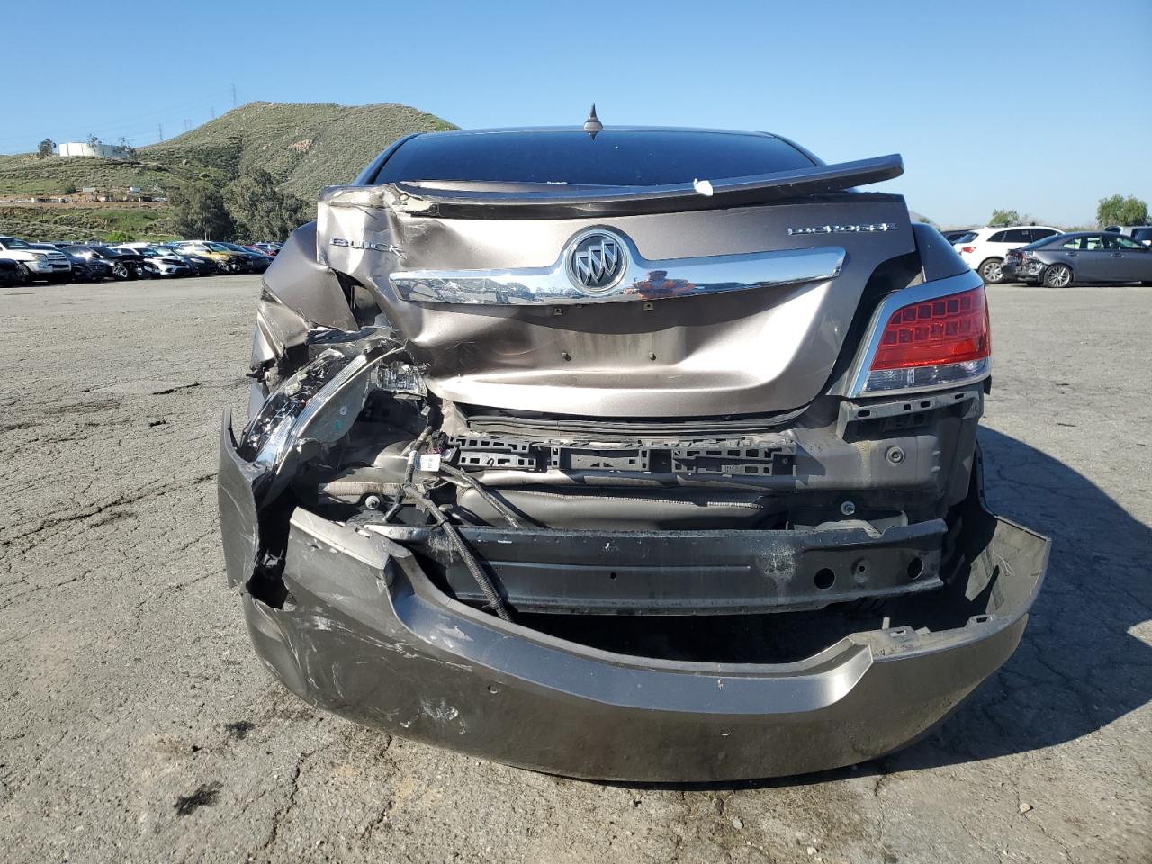 2012 Buick LaCrosse VIN 1G4GD5ER4CF272846 Copart auction photo, rear end / side damage thumbnail 6