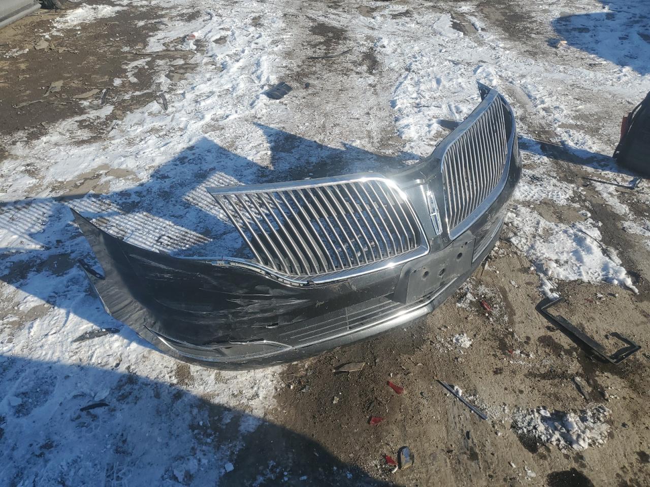 2015 Lincoln MKT VIN 2LMHJ5NKXFBL00126 Copart auction photo, all over damage thumbnail 13