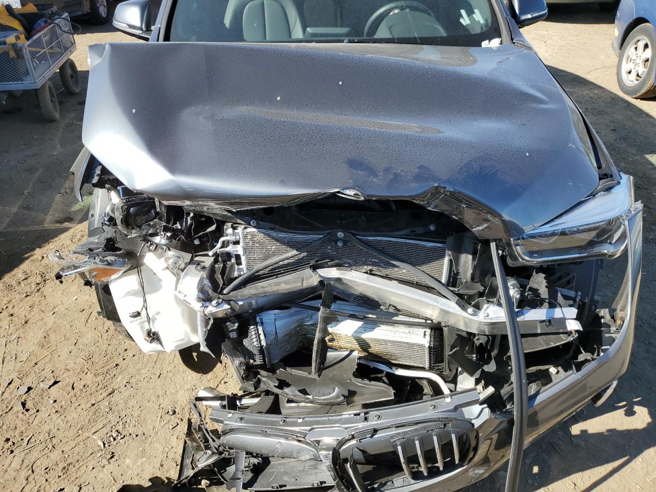 2016 BMW X1 VIN WBXHT3C37G5F66547 Copart auction photo, front end damage thumbnail 12