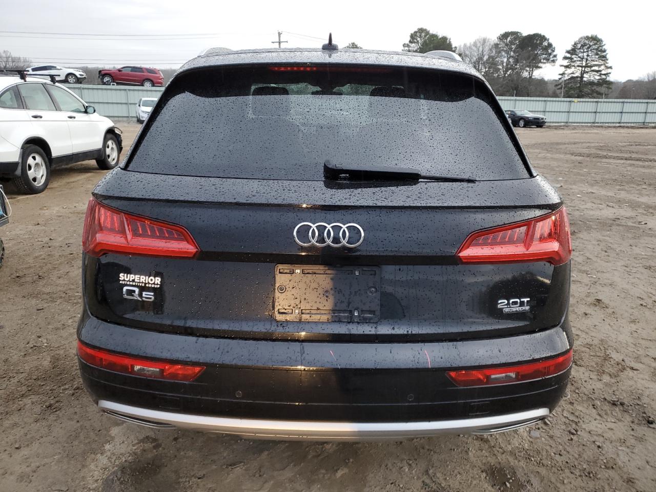 2018 Audi Q5 VIN WA1BNAFY3J2160211 Copart auction photo, all over damage thumbnail 6