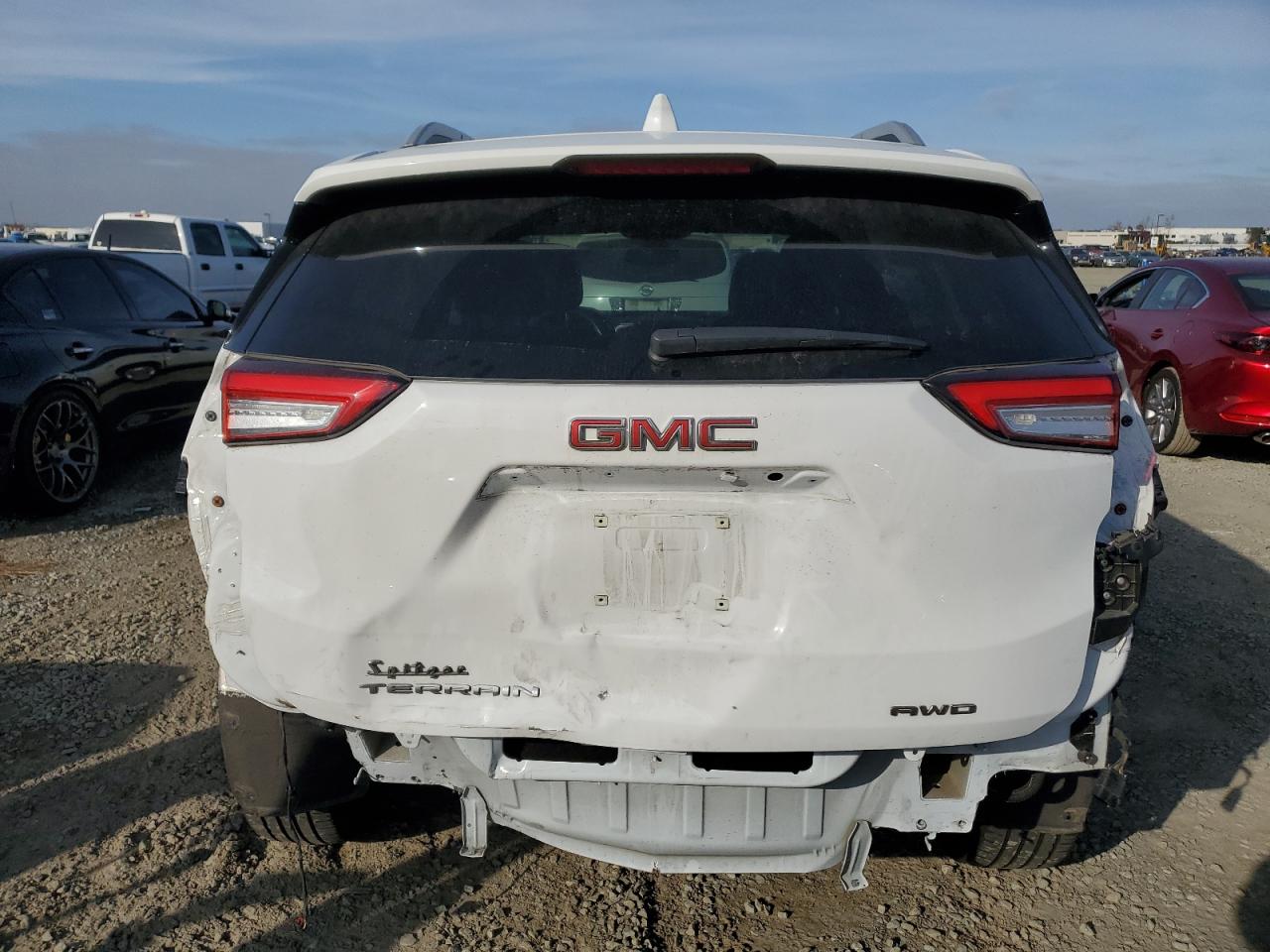 2022 GMC Terrain VIN 3GKALVEV3NL302295 Copart auction photo, rear end damage thumbnail 6
