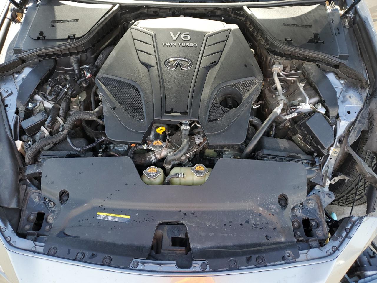 2020 Infiniti Q50 VIN JN1EV7APXLM207166 Copart auction photo, front end damage thumbnail 11