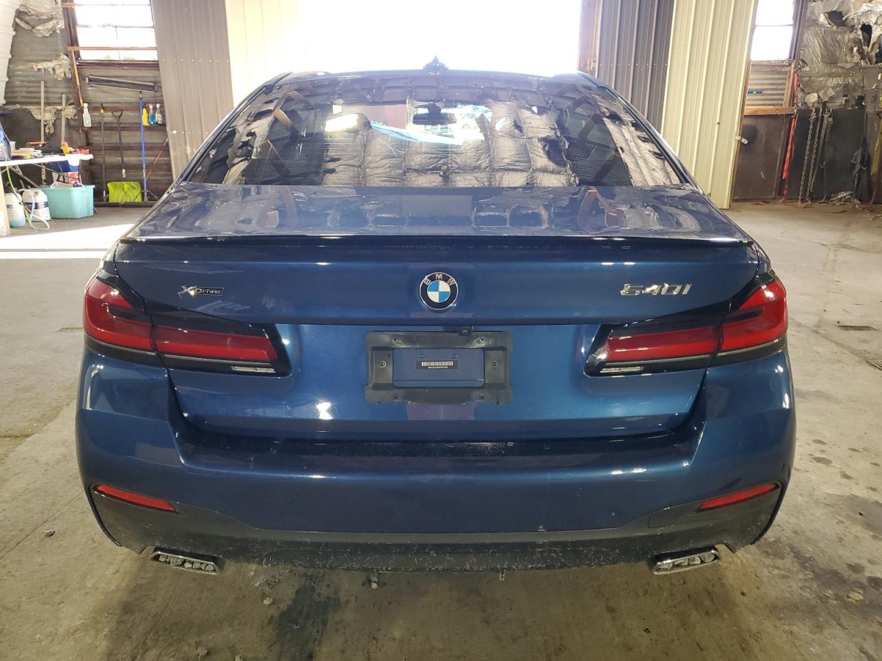 2021 BMW 5er VIN WBA73BJ08MWW92458 Copart auction photo, front end / side damage thumbnail 6