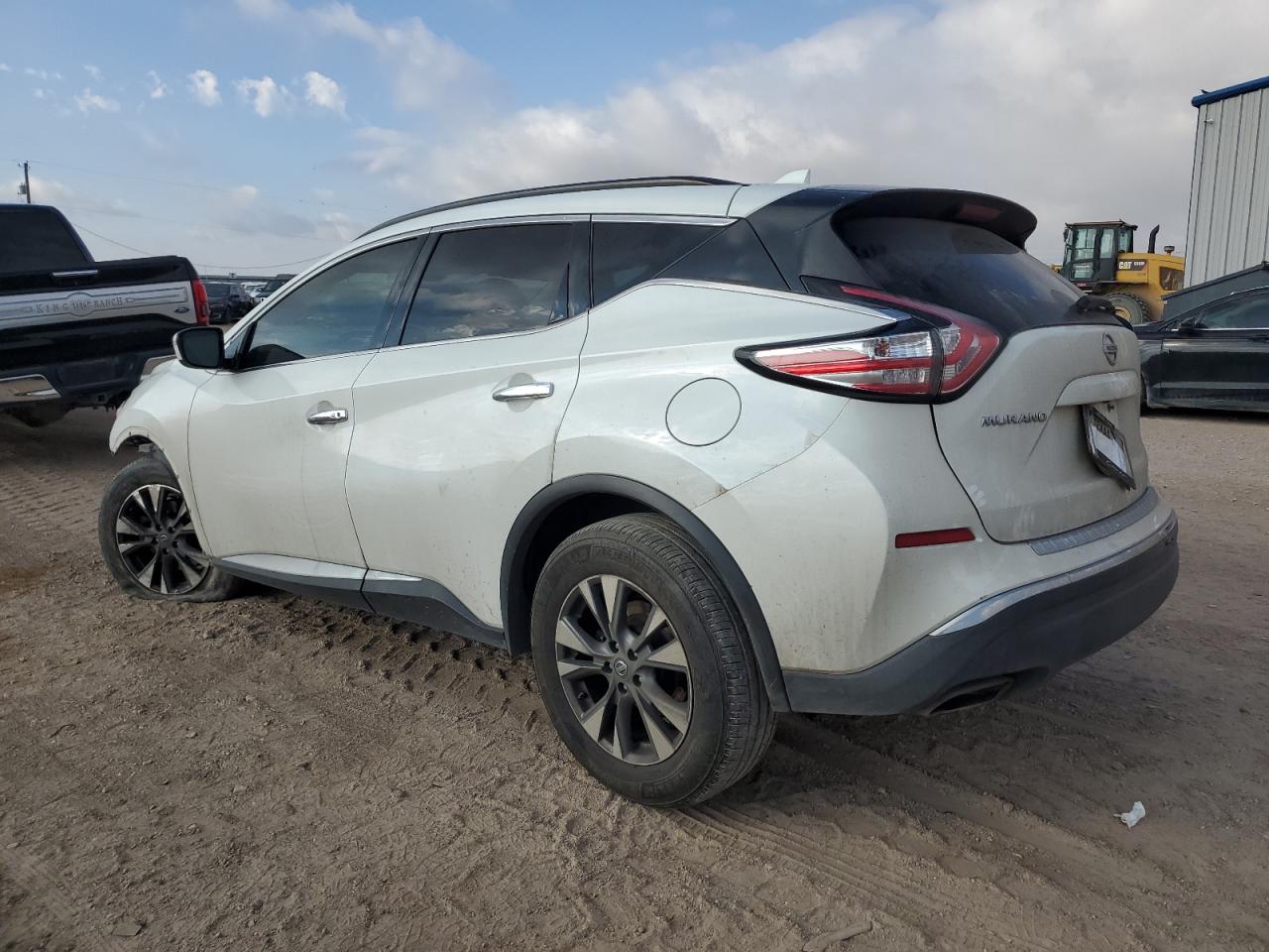 2017 Nissan Murano VIN 5N1AZ2MH3HN130192 Copart auction photo, front end / side damage thumbnail 2