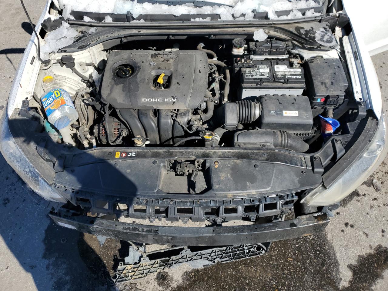 2018 Hyundai Elantra VIN 5NPD84LF8JH233579 Copart auction photo, front end damage thumbnail 11