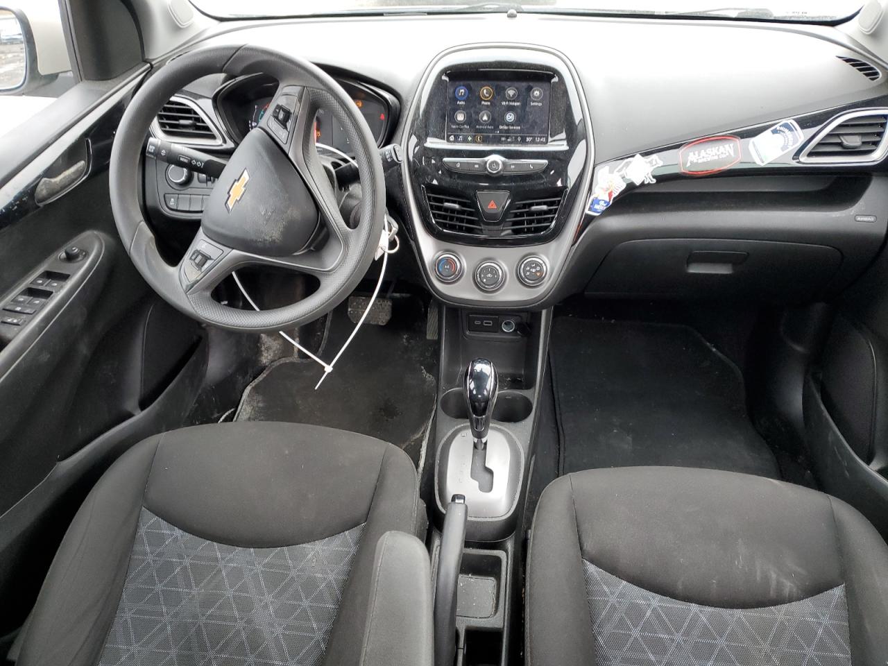 2019 Chevrolet Spark VIN KL8CD6SA6KC738552 Copart auction photo, undercarriage / front end damage thumbnail 8
