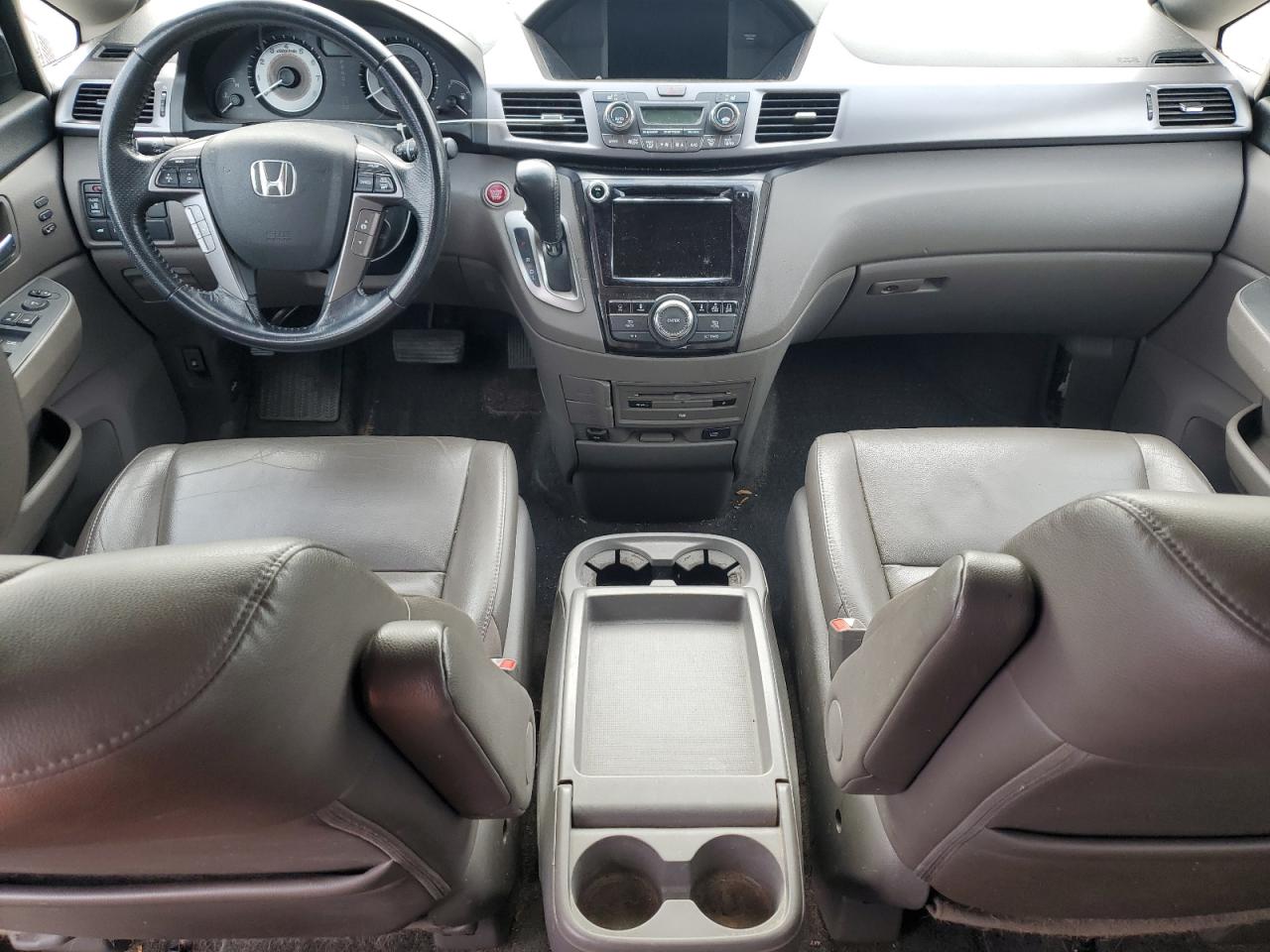 2014 Honda Odyssey VIN 5FNRL5H92EB043388 Copart auction photo, all over damage thumbnail 8