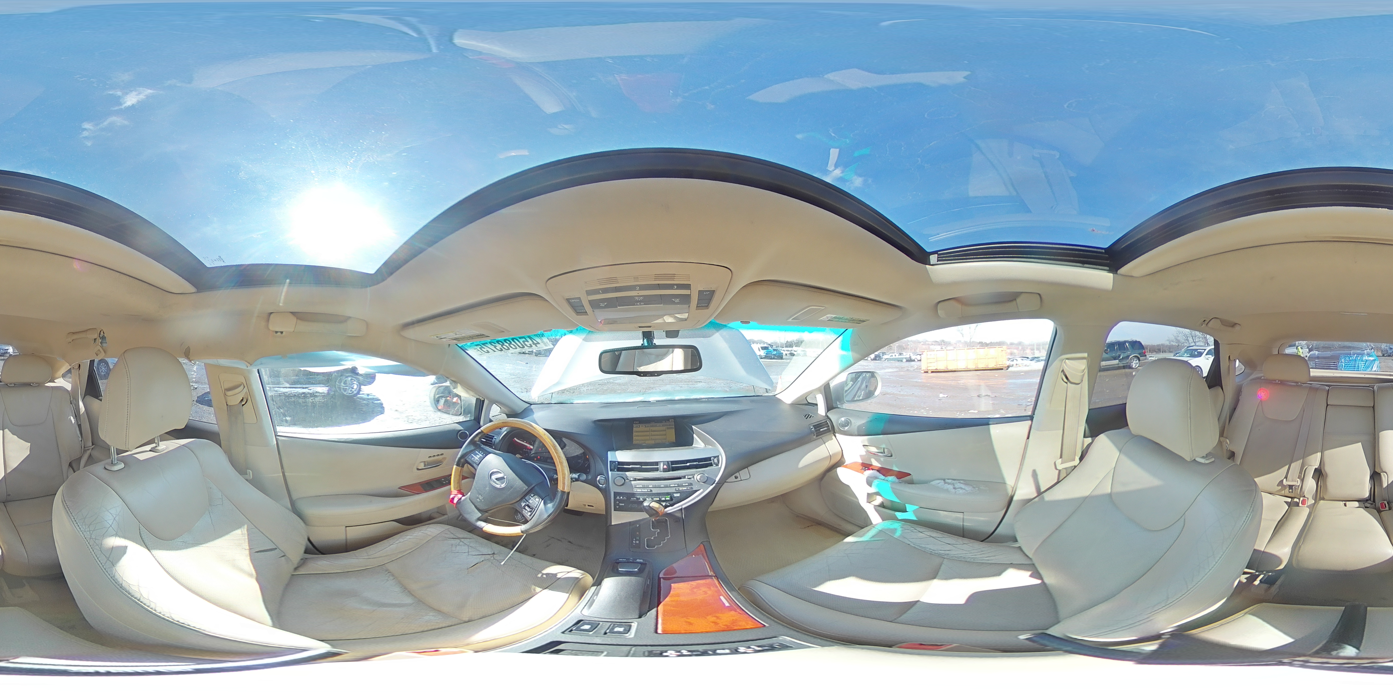 2011 Lexus RX VIN 2T2BK1BA5BC088692 Copart auction photo, undercarriage / all over damage thumbnail 14
