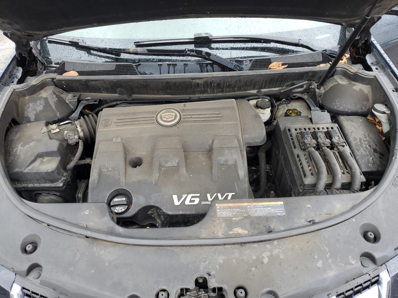 2016 Cadillac SRX VIN 3GYFNEE3XGS516570 Copart auction photo, front end / side damage thumbnail 12