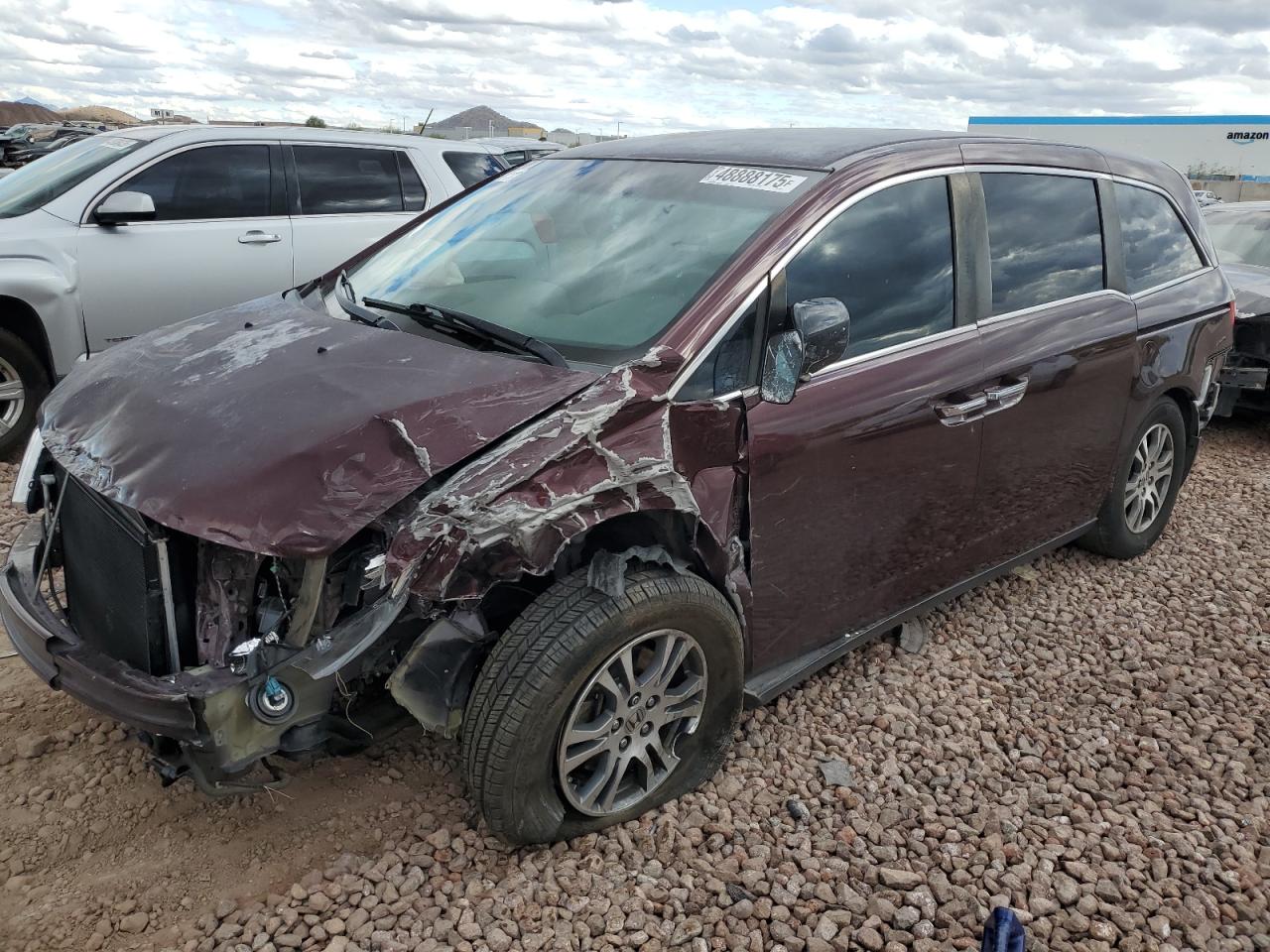 2013 Honda Odyssey VIN 5FNRL5H46DB089437