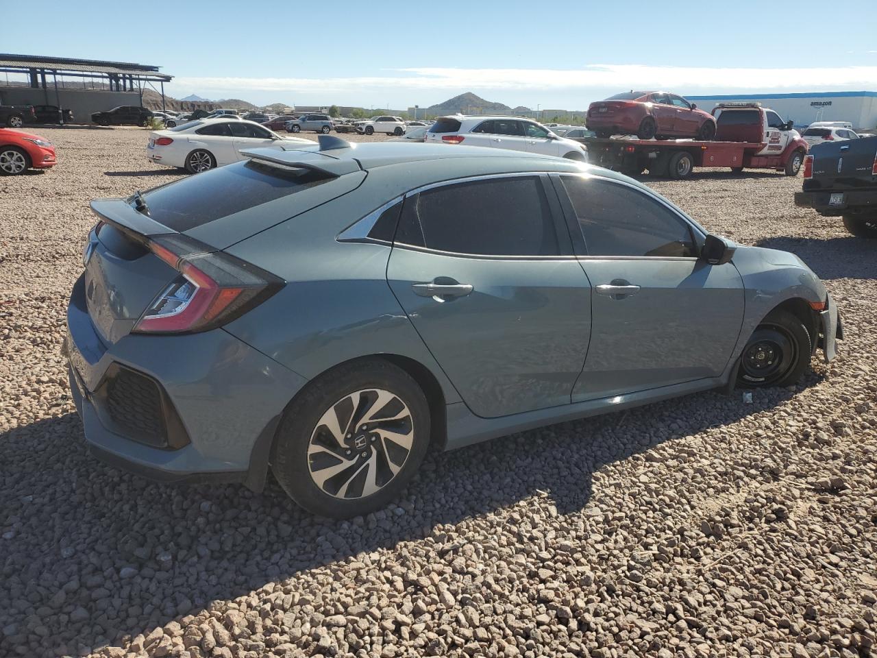 2017 Honda Civic VIN SHHFK7H26HU428654 Copart auction photo, front end damage thumbnail 3