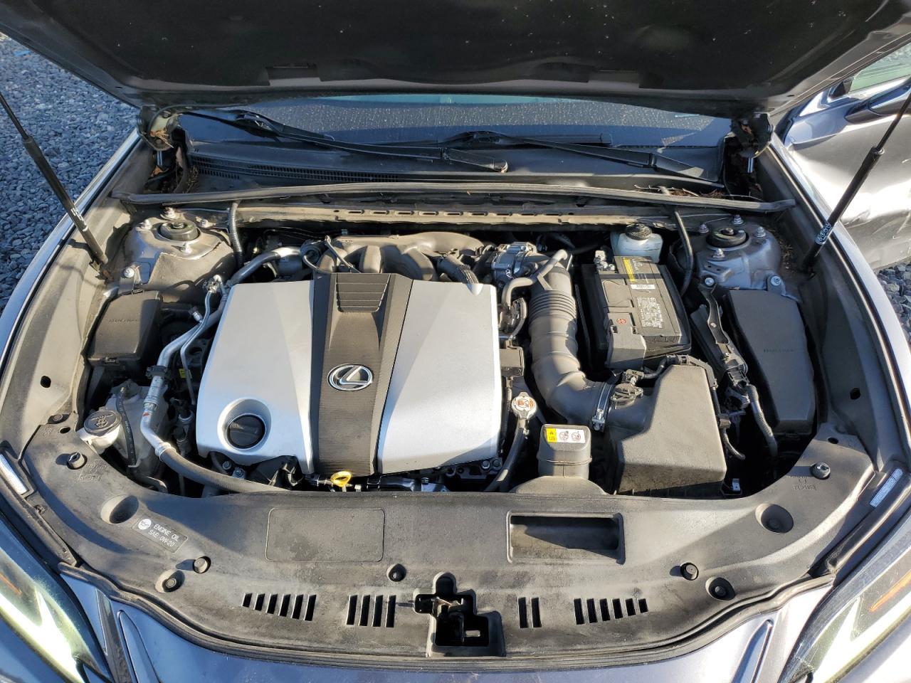 2019 Lexus ES VIN 58ABZ1B19KU001478 Copart auction photo, side damage thumbnail 13