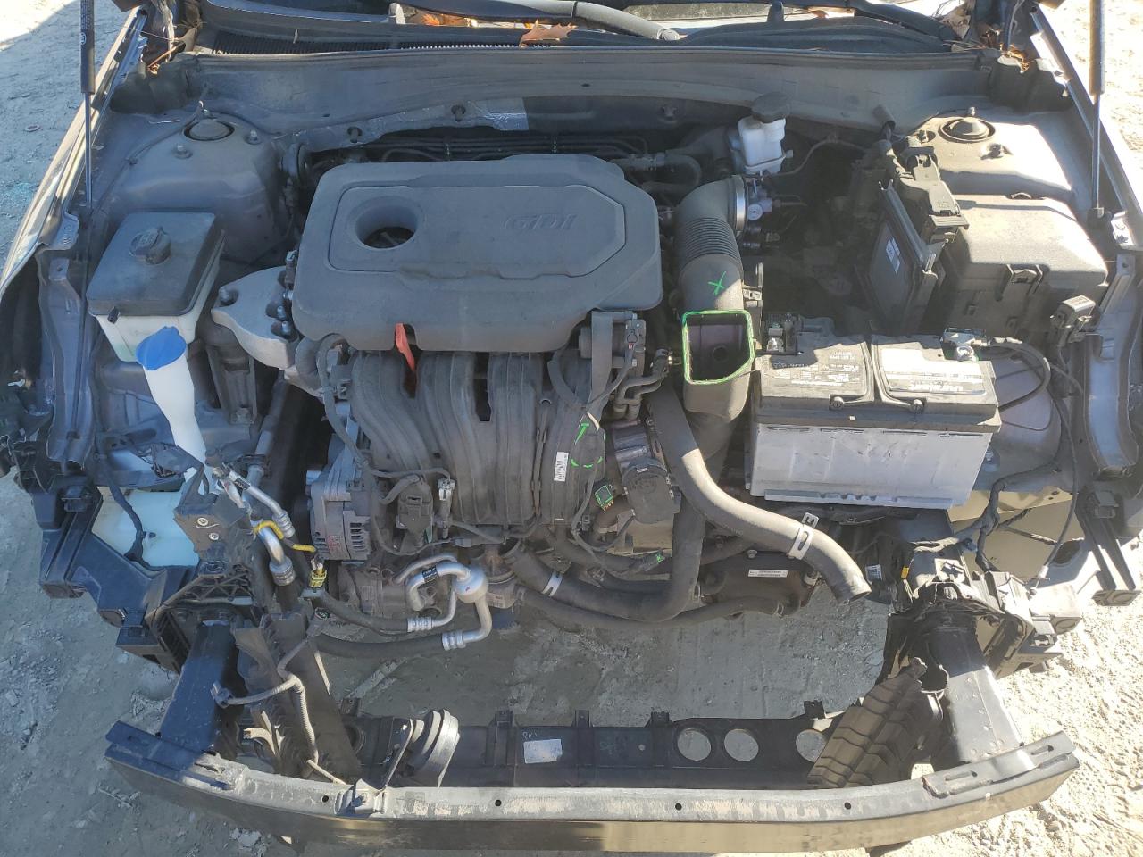 2017 KIA Optima VIN 5XXGT4L34HG162808 Copart auction photo, front end / frame damage damage thumbnail 11