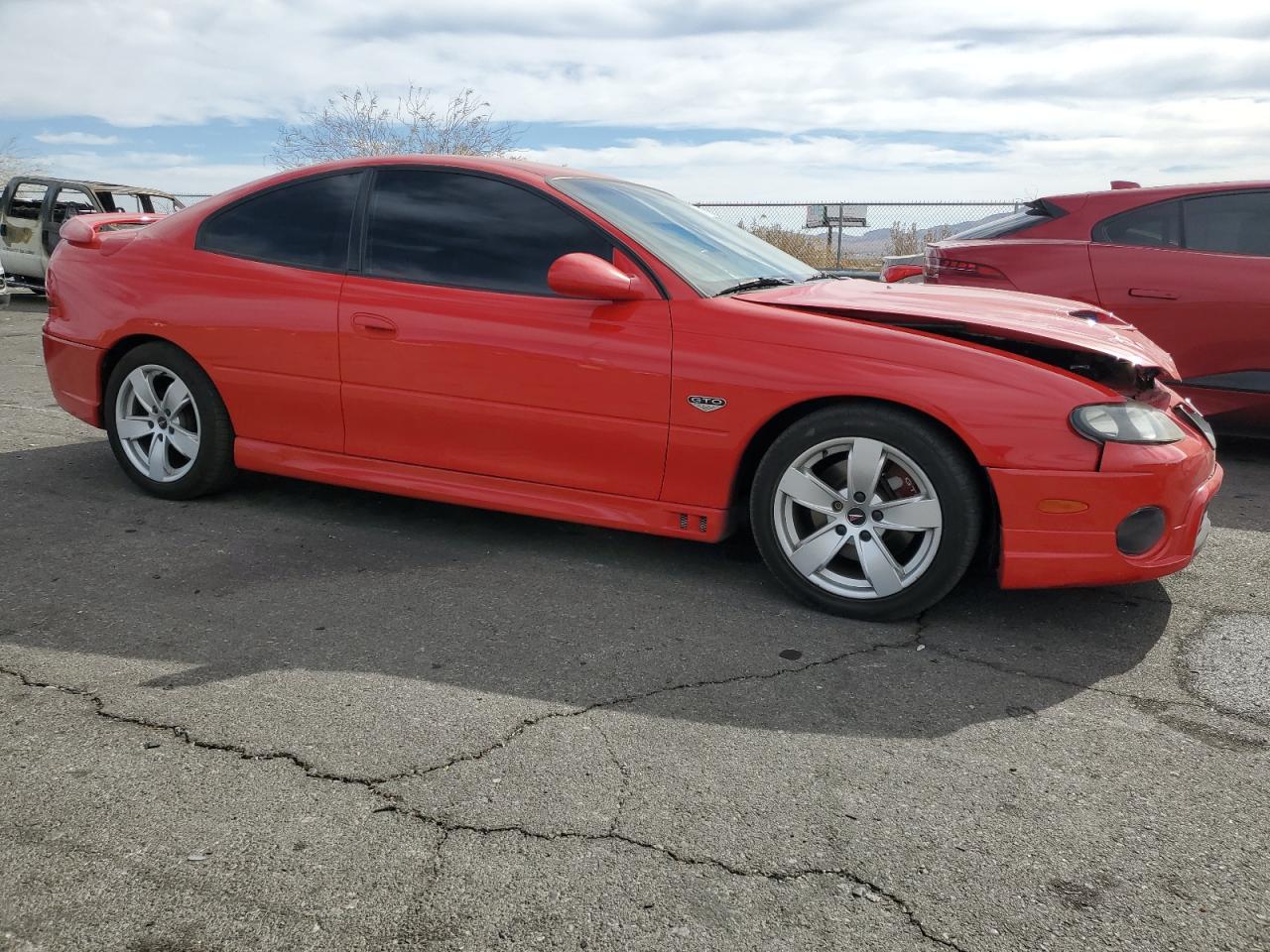 2005 Pontiac GTO VIN 6G2VX12U65L382054 Copart auction photo, front end damage thumbnail 4