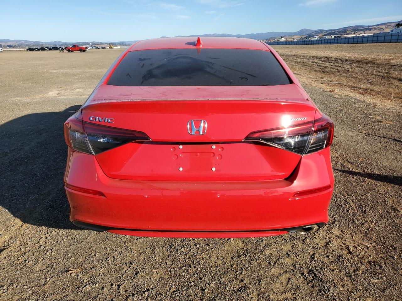 2022 Honda Civic VIN 2HGFE2F55NH605064 Copart auction photo, front end damage thumbnail 6
